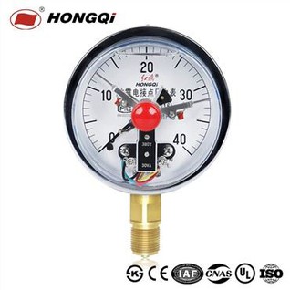 Glycerine plen elektrik -kontakte Presyon Gauge Remote