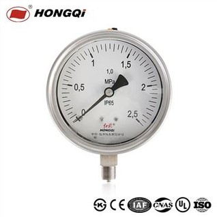 150mm Lower / back Mount Nerjaveei asye Manometer Hydrauliic dlo presyon vakyom presyon negatif presyon lwil oxyumatic oksijen