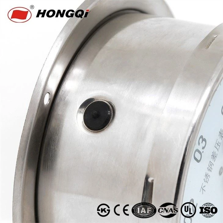 CYW-150B Series Differential Pressure Gauge With UV Scale Mark