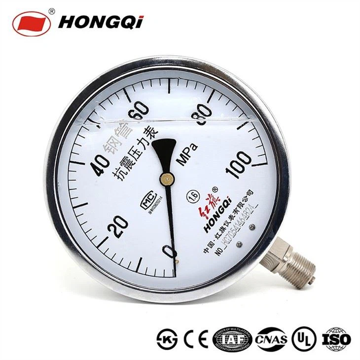 Filled Oil Stainless Steel Shockproof Pressure Gauge