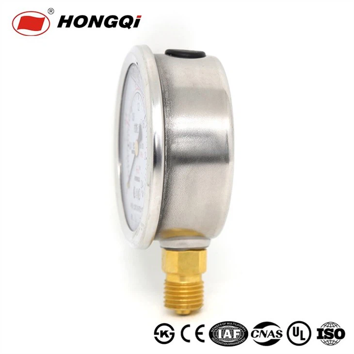 Hongqi Series Liquid Filled / Oil Pressure Gauge