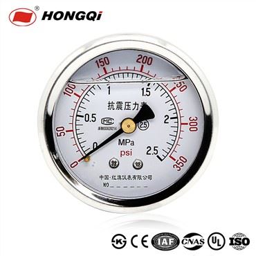 2.5 "Likid plen gaz pwesyon évaluer tounen mòn pwesyon mèt